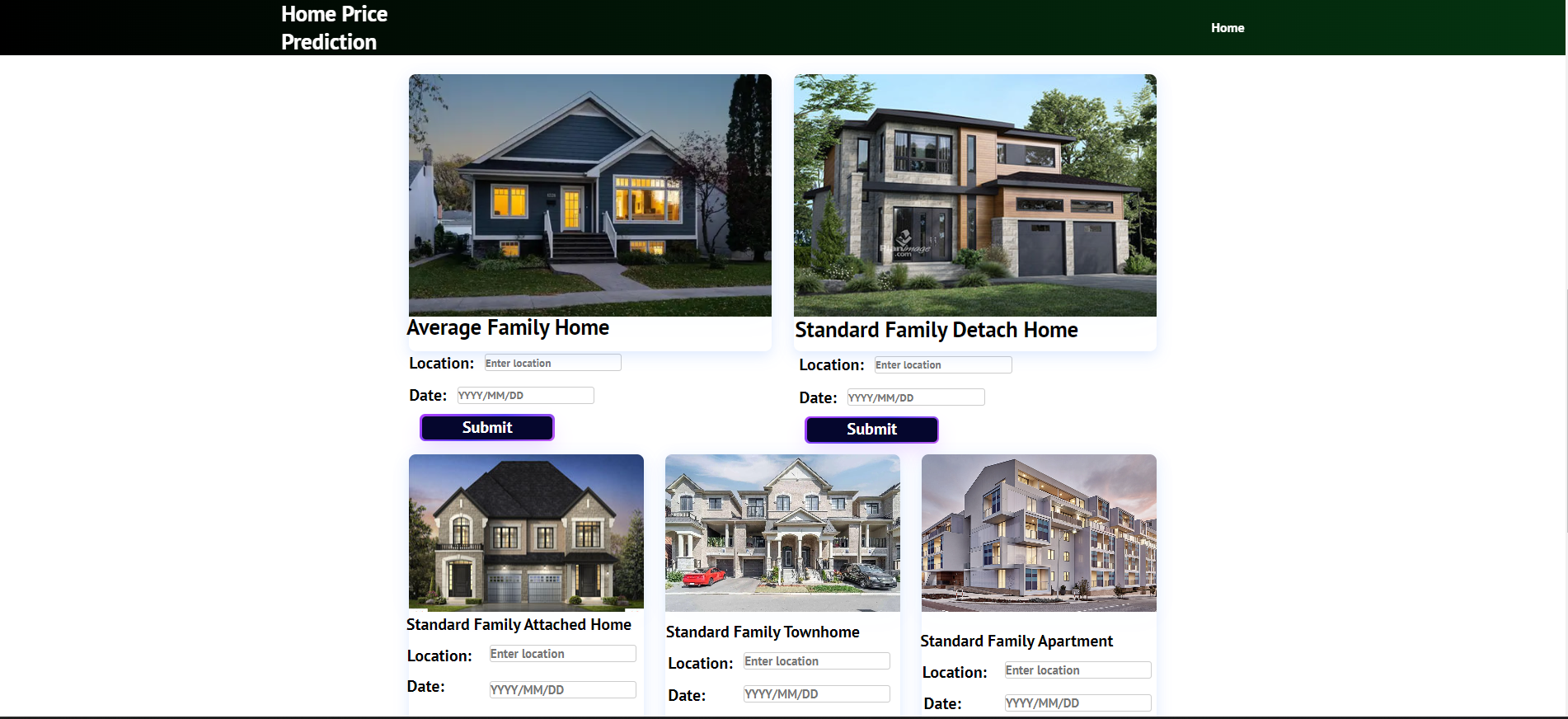 Home Price Predictor
